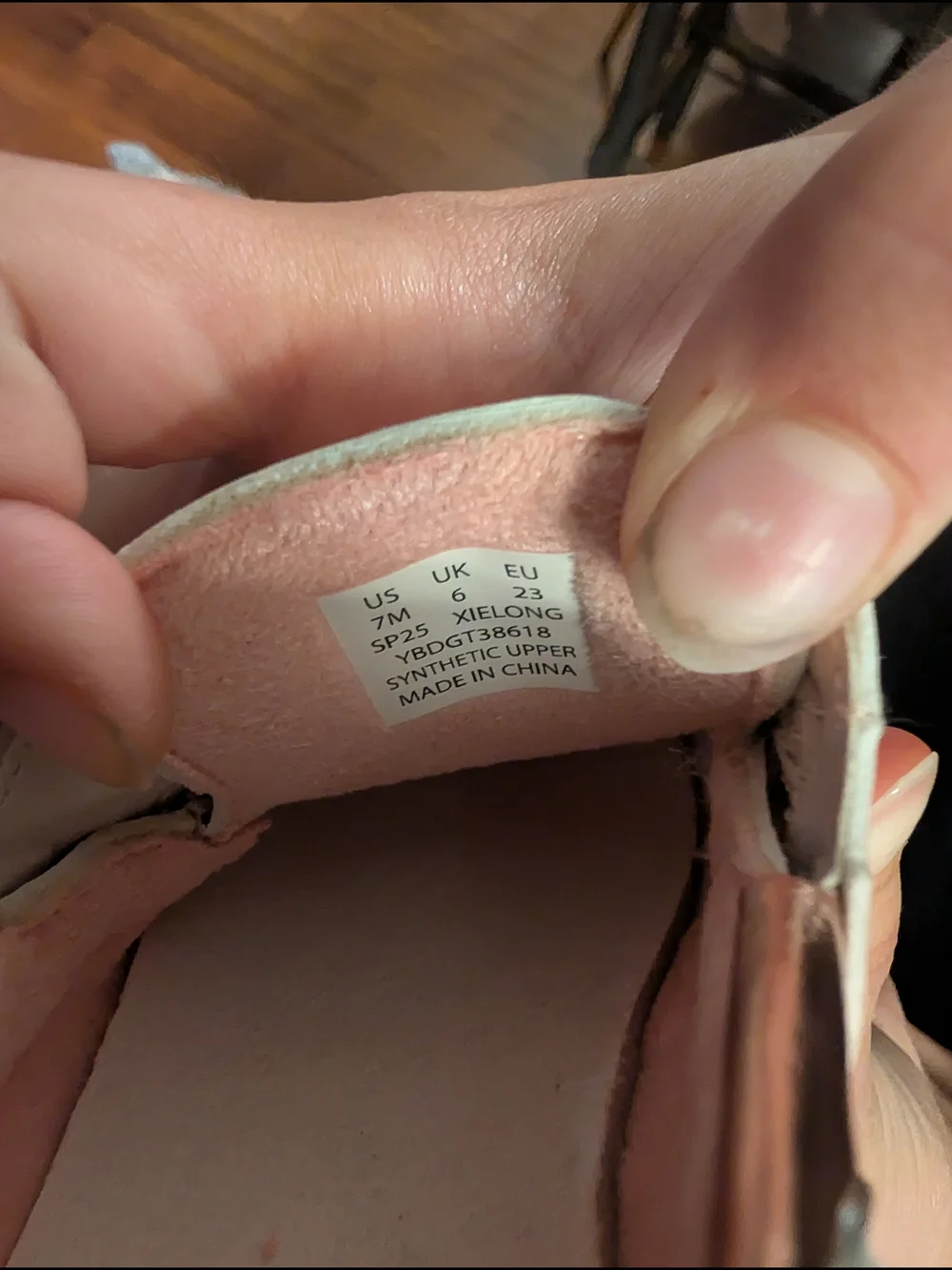 Sperry Girls Metallic Rose Gold Boat Shoes with White Laces